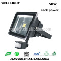 CE ROHS waterproof 50w outdoor led wall light sensor night light led flood light